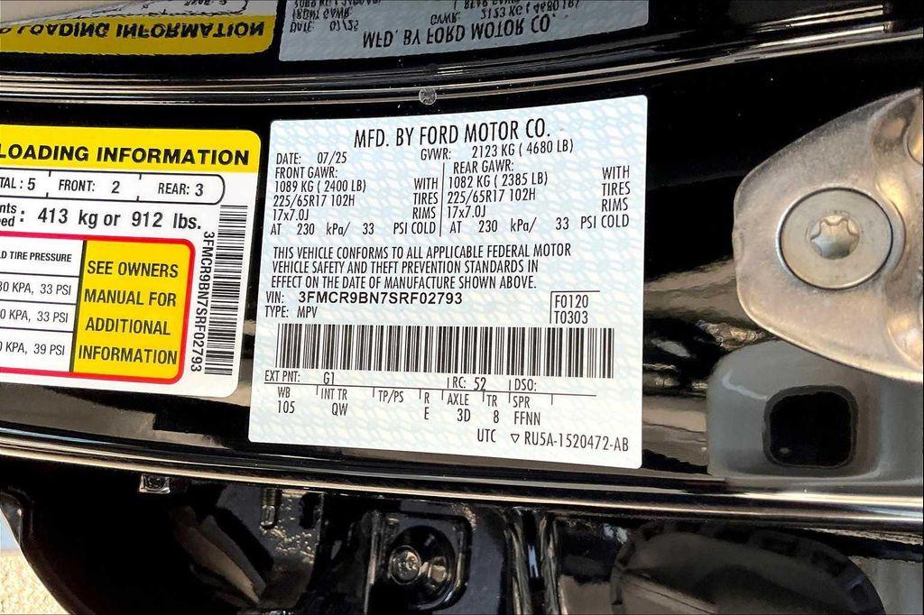 new 2025 Ford Bronco Sport car, priced at $32,810