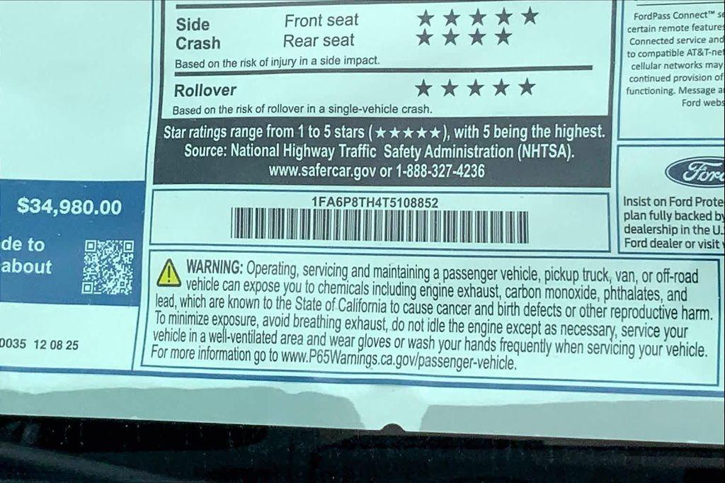 new 2026 Ford Mustang car, priced at $35,375