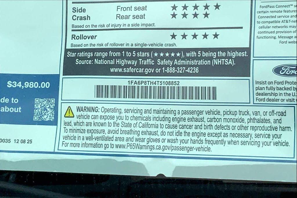 new 2026 Ford Mustang car, priced at $34,649