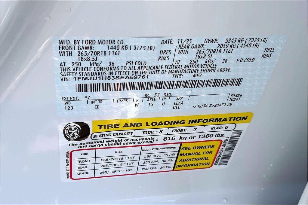 new 2025 Ford Expedition car, priced at $60,026