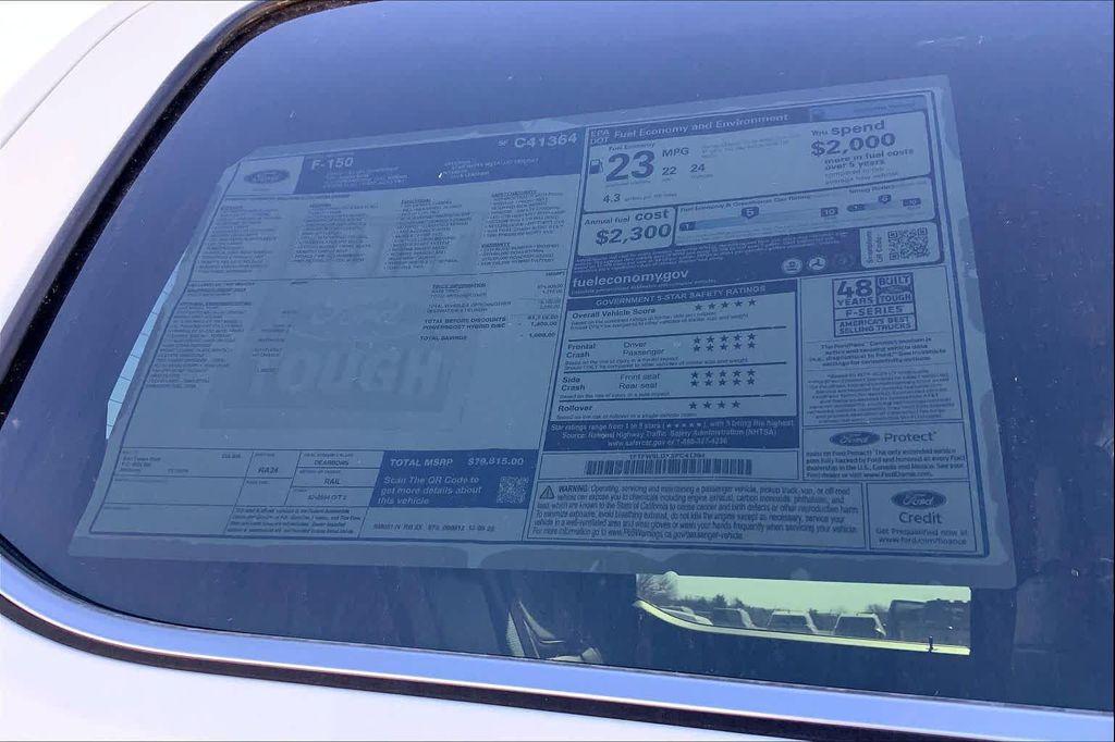 new 2025 Ford F-150 car, priced at $79,815
