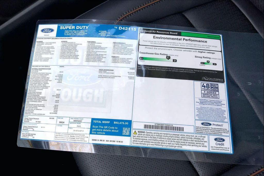 new 2026 Ford F-350 car, priced at $93,475