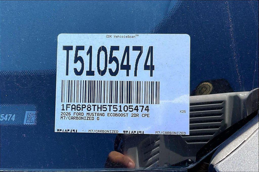 new 2026 Ford Mustang car, priced at $34,529