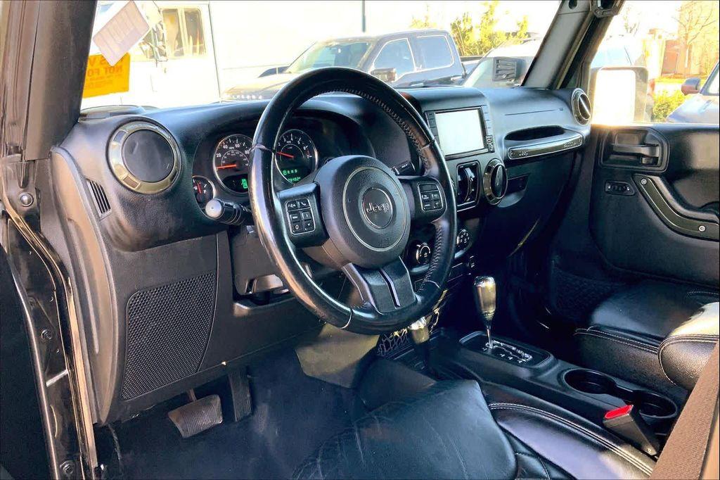 used 2017 Jeep Wrangler Unlimited car, priced at $24,586