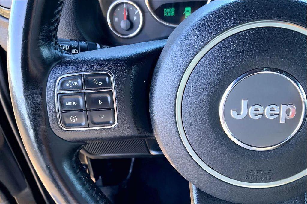 used 2017 Jeep Wrangler Unlimited car, priced at $24,586