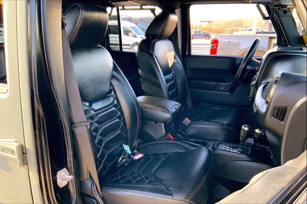 used 2017 Jeep Wrangler Unlimited car, priced at $24,586