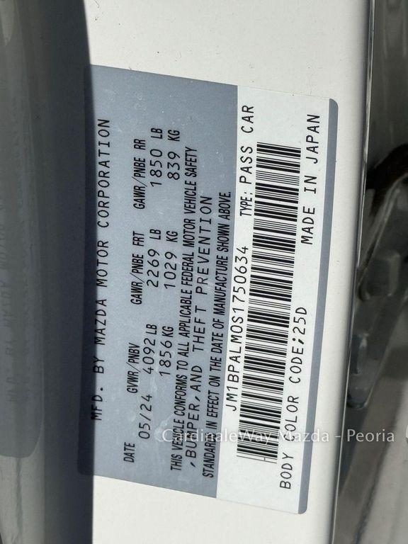 used 2025 Mazda Mazda3 car, priced at $23,959