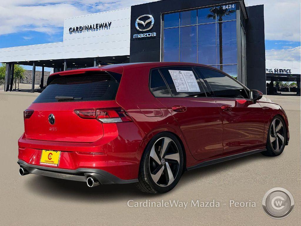 used 2024 Volkswagen Golf GTI car, priced at $25,601