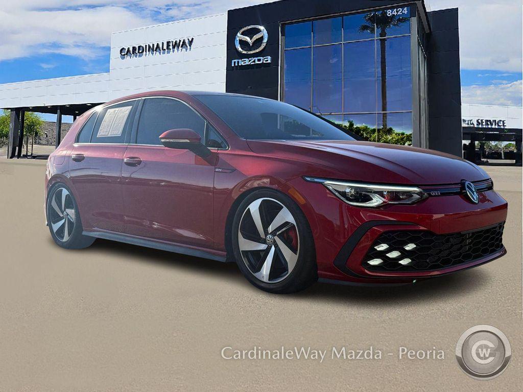 used 2024 Volkswagen Golf GTI car, priced at $25,601