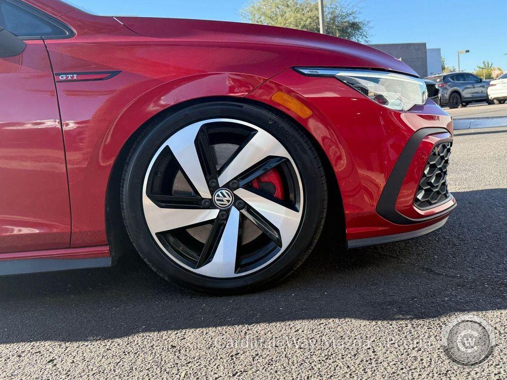 used 2024 Volkswagen Golf GTI car, priced at $25,601