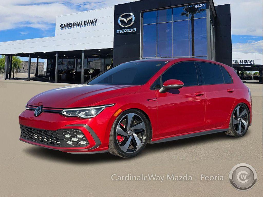 used 2024 Volkswagen Golf GTI car, priced at $25,601