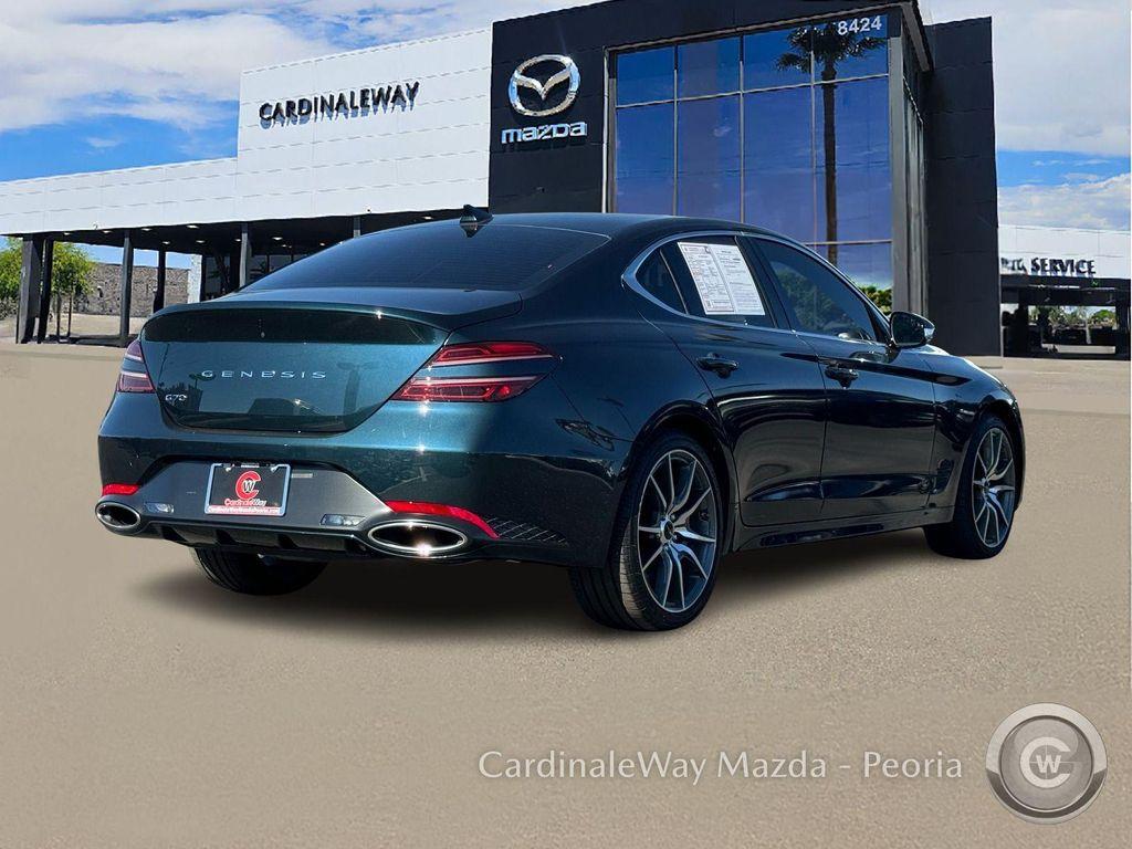 used 2024 Genesis G70 car, priced at $30,516