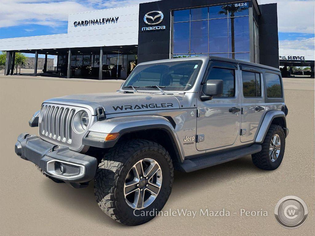 used 2018 Jeep Wrangler Unlimited car, priced at $22,594