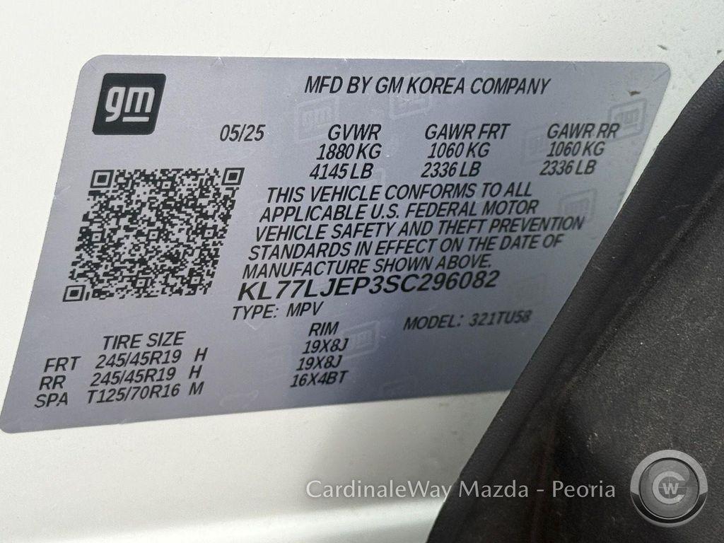 used 2025 Chevrolet Trax car, priced at $22,695