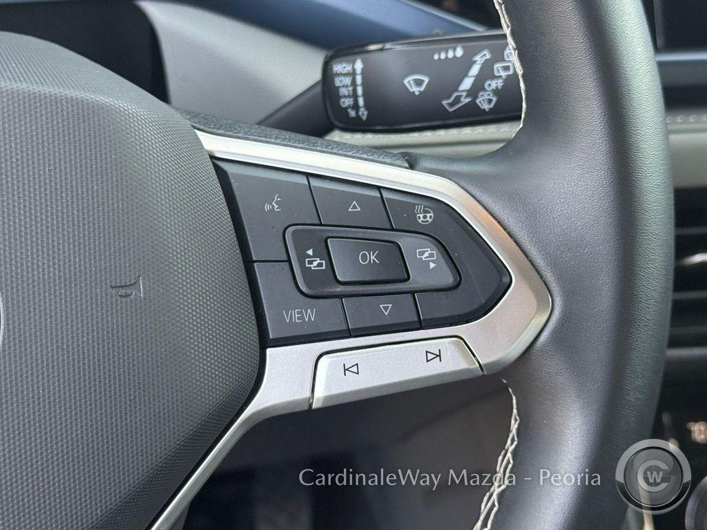 used 2024 Volkswagen Taos car, priced at $20,354