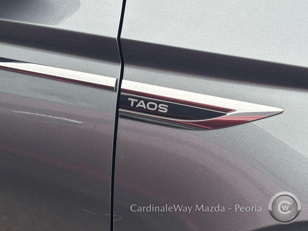 used 2024 Volkswagen Taos car, priced at $20,354