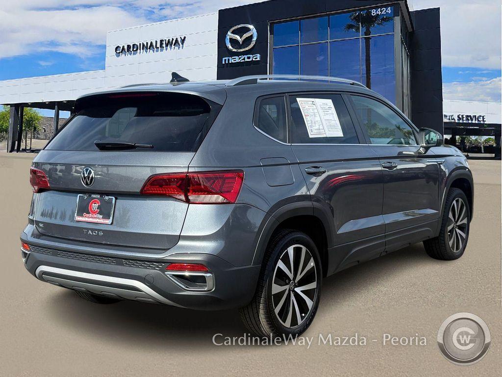 used 2024 Volkswagen Taos car, priced at $20,354