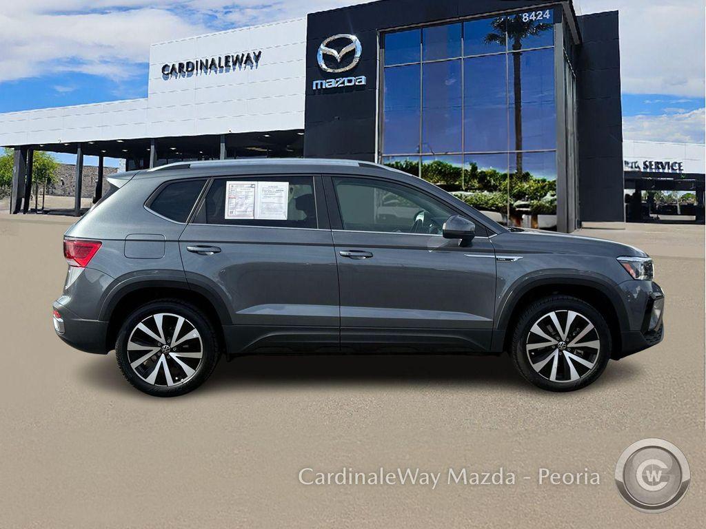 used 2024 Volkswagen Taos car, priced at $20,354