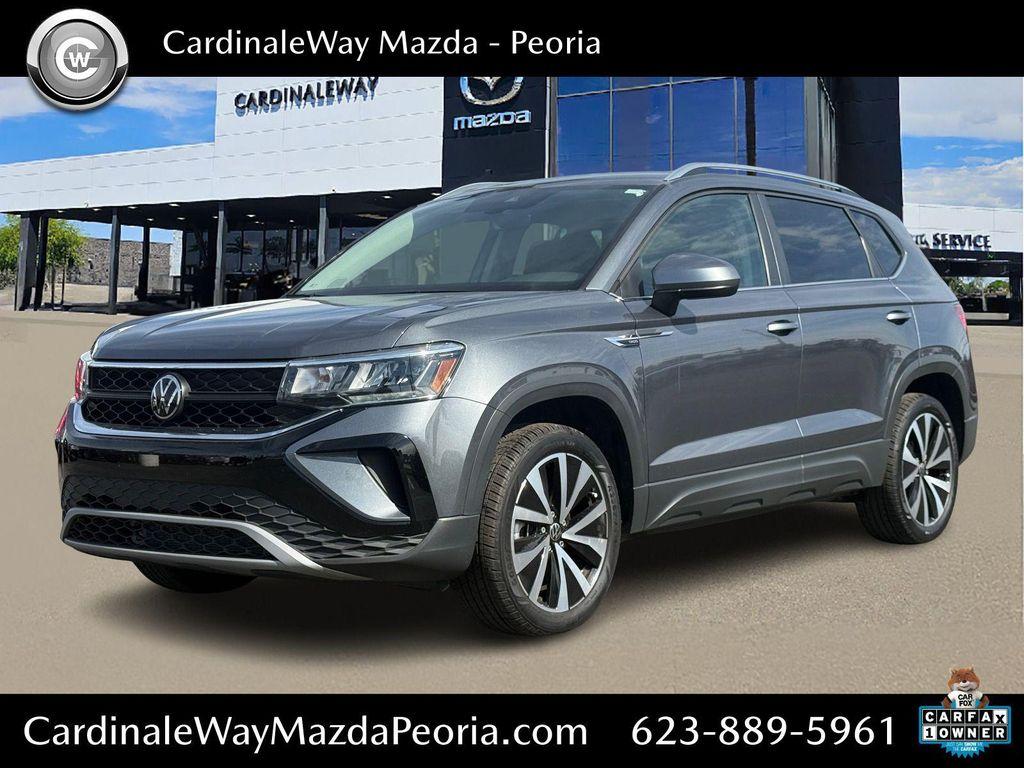 used 2024 Volkswagen Taos car, priced at $20,354