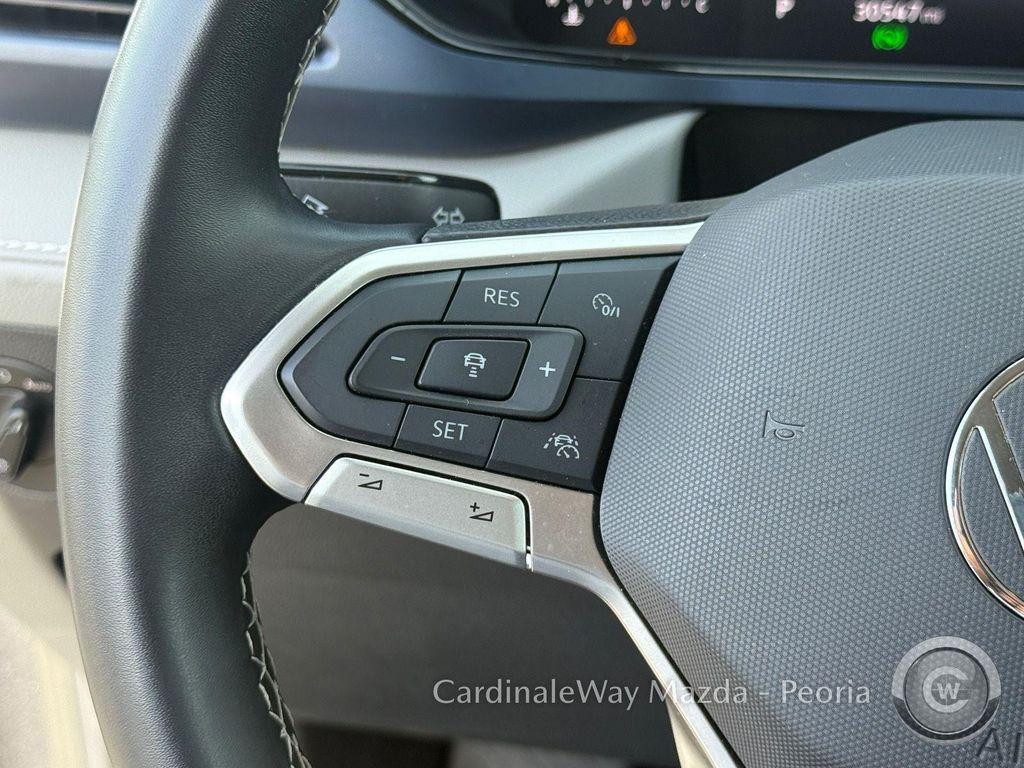 used 2024 Volkswagen Taos car, priced at $20,354