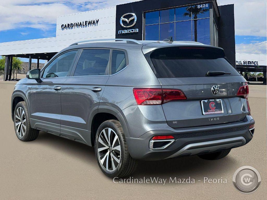 used 2024 Volkswagen Taos car, priced at $20,354