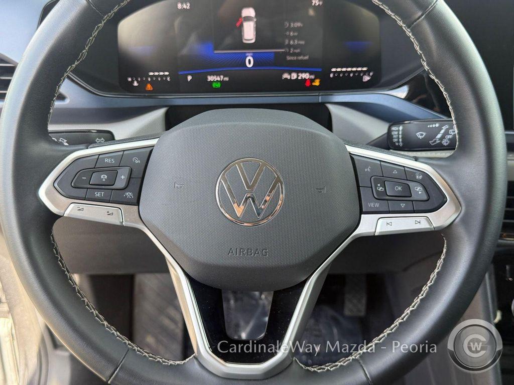 used 2024 Volkswagen Taos car, priced at $20,354