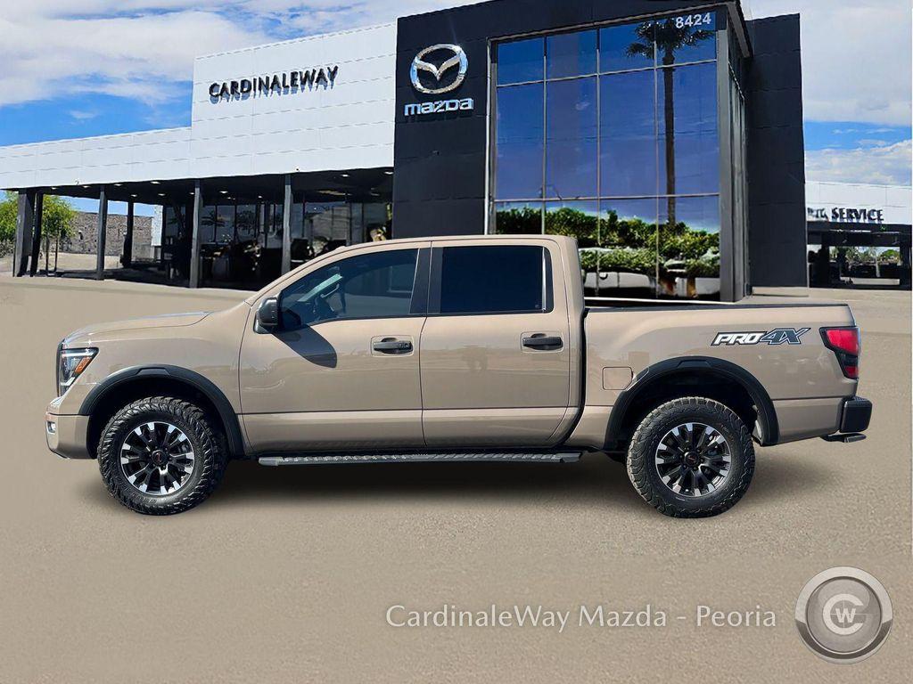 used 2021 Nissan Titan car, priced at $28,518