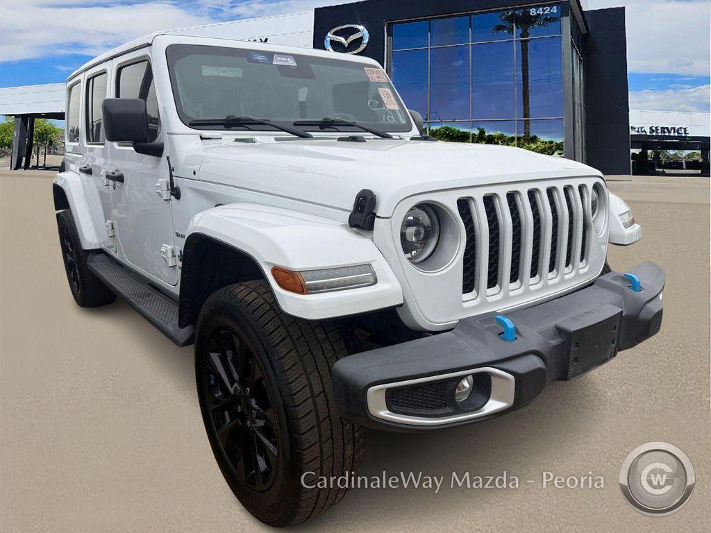 used 2023 Jeep Wrangler 4xe car, priced at $23,837