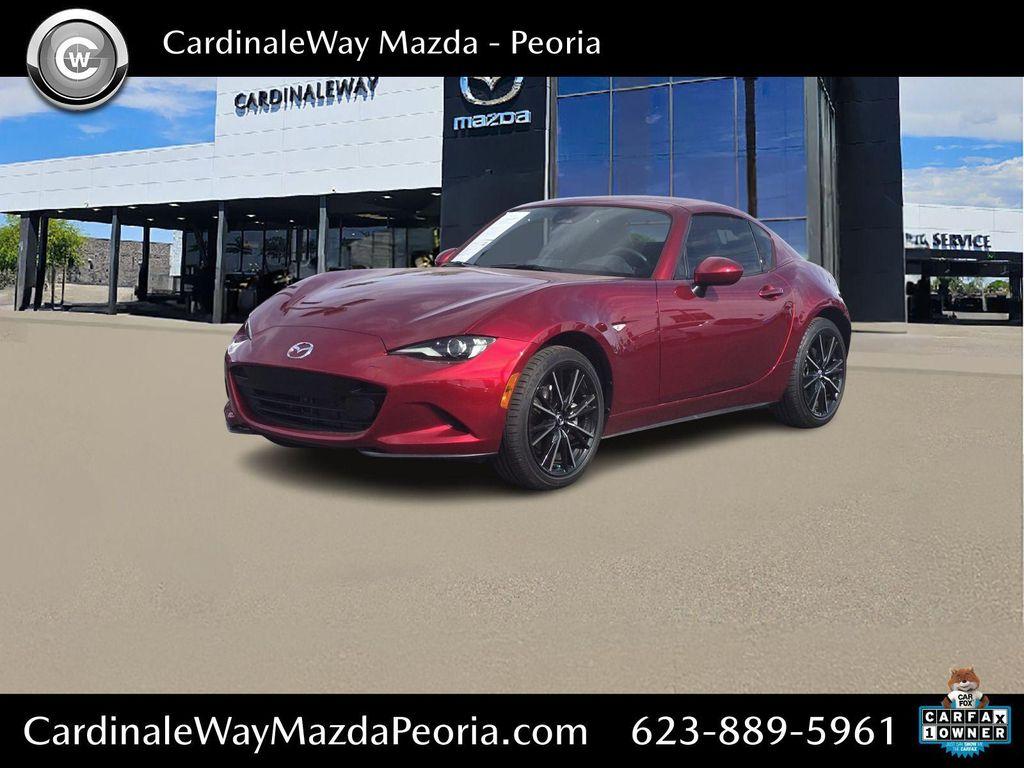 used 2025 Mazda MX-5 Miata RF car, priced at $34,358