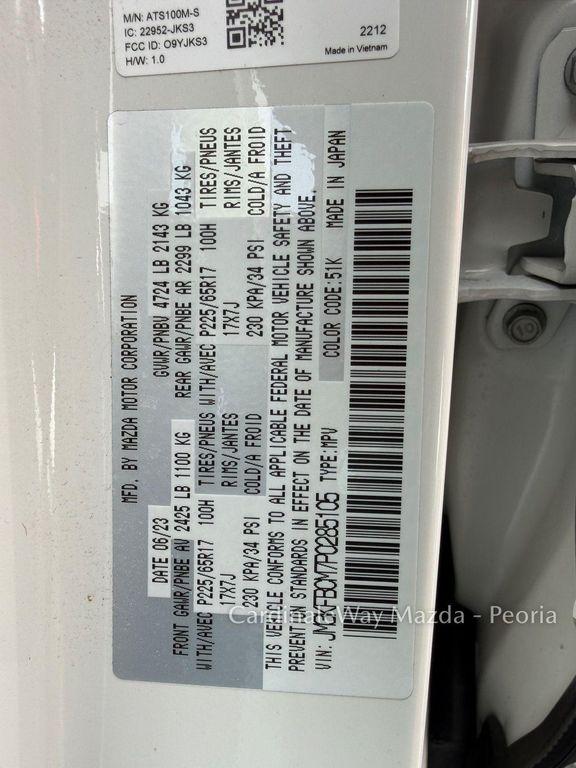 used 2023 Mazda CX-5 car, priced at $24,706