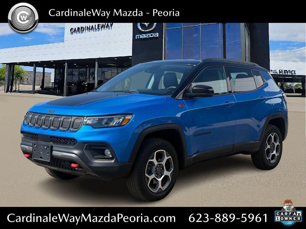 used 2022 Jeep Compass car, priced at $19,987