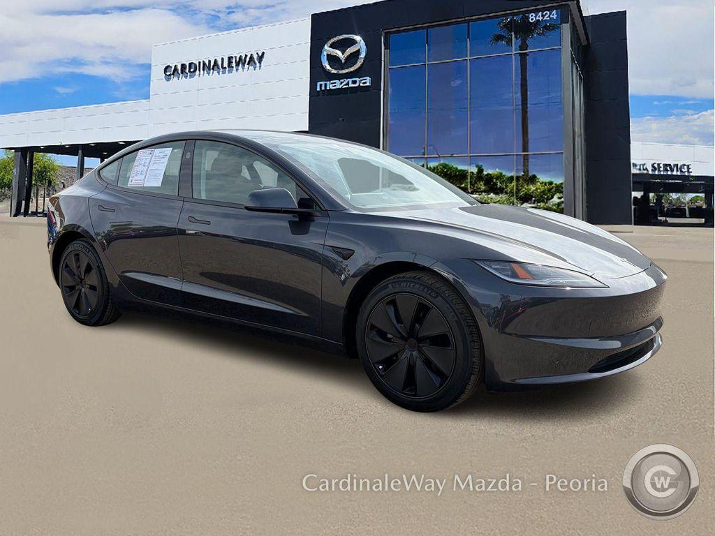 used 2025 Tesla Model 3 car, priced at $35,730
