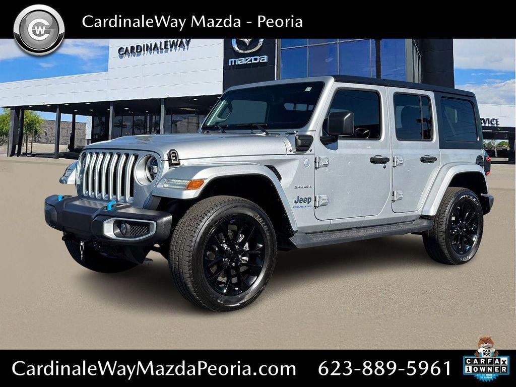 used 2023 Jeep Wrangler 4xe car, priced at $30,111