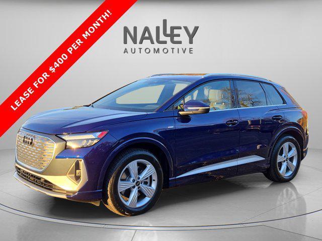 used 2024 Audi Q4 e-tron car, priced at $33,991