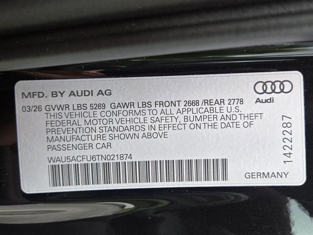 new 2026 Audi A5 car, priced at $55,373