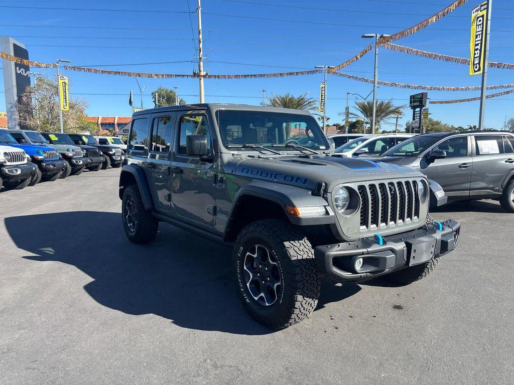 used 2022 Jeep Wrangler Unlimited 4xe car, priced at $30,500