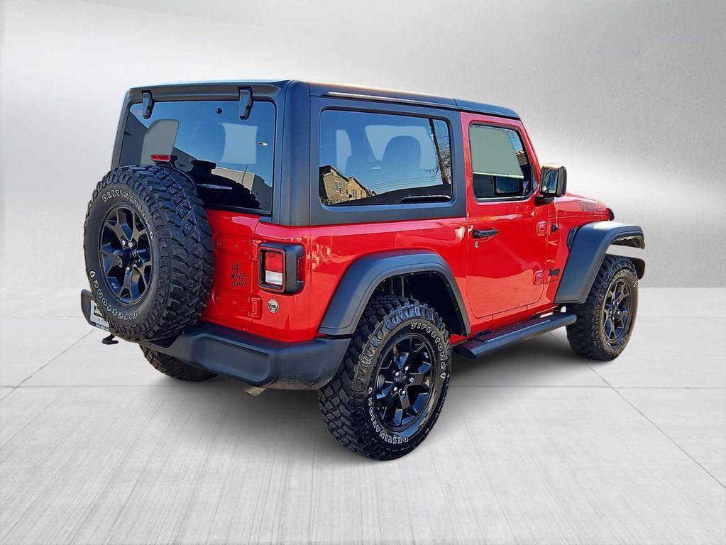 used 2022 Jeep Wrangler car, priced at $28,000