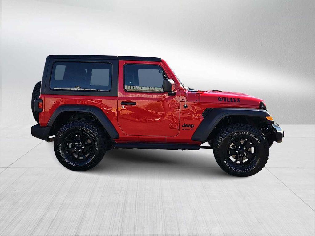 used 2022 Jeep Wrangler car, priced at $28,000