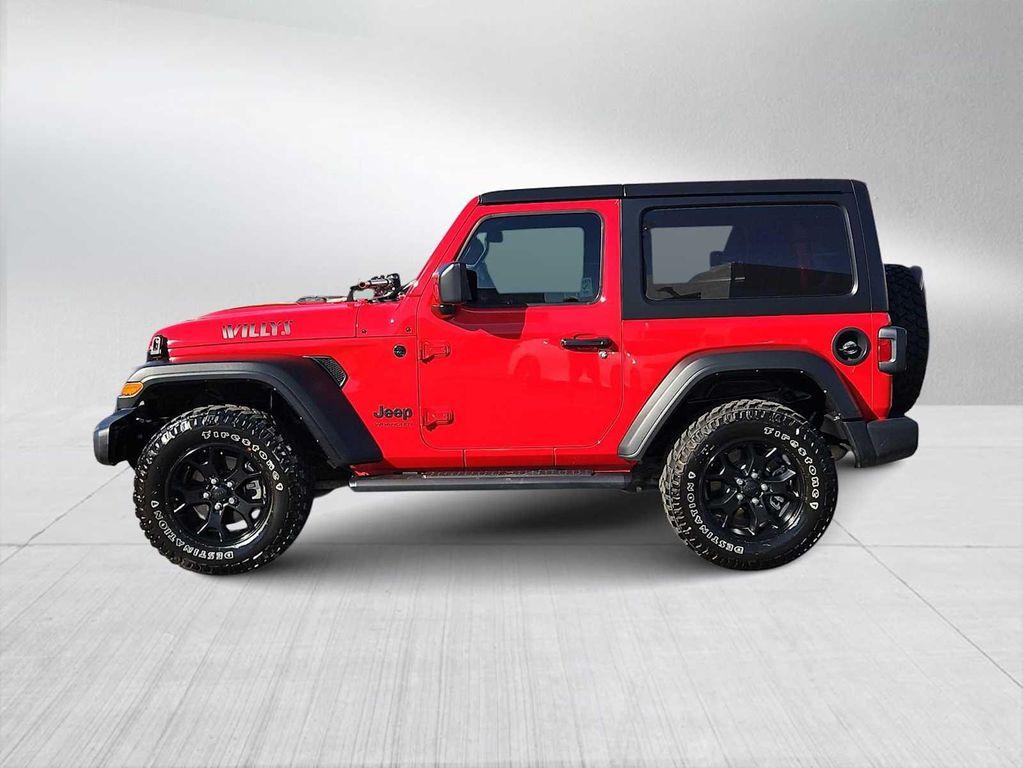 used 2022 Jeep Wrangler car, priced at $28,000