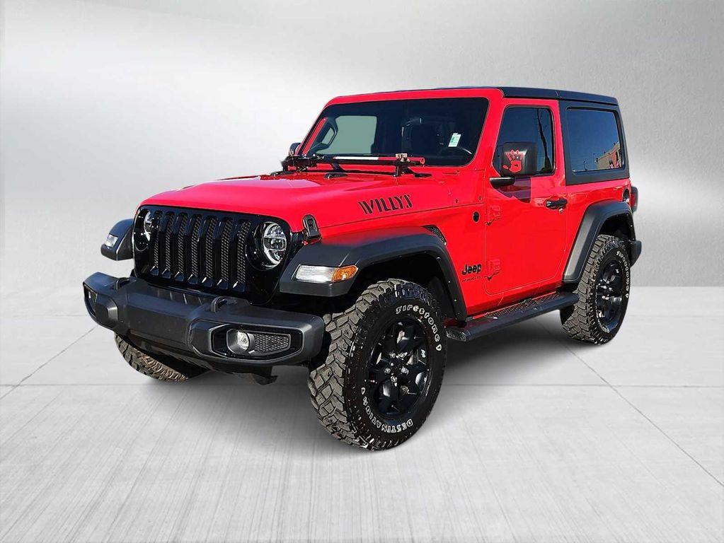 used 2022 Jeep Wrangler car, priced at $28,000