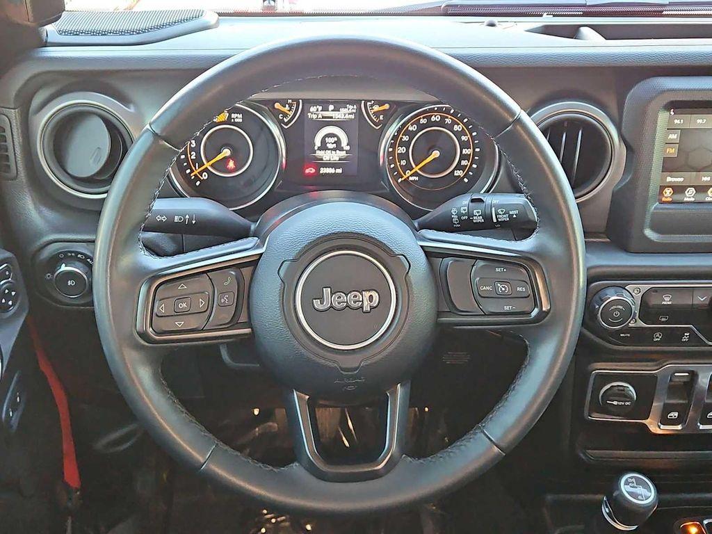 used 2022 Jeep Wrangler car, priced at $28,000