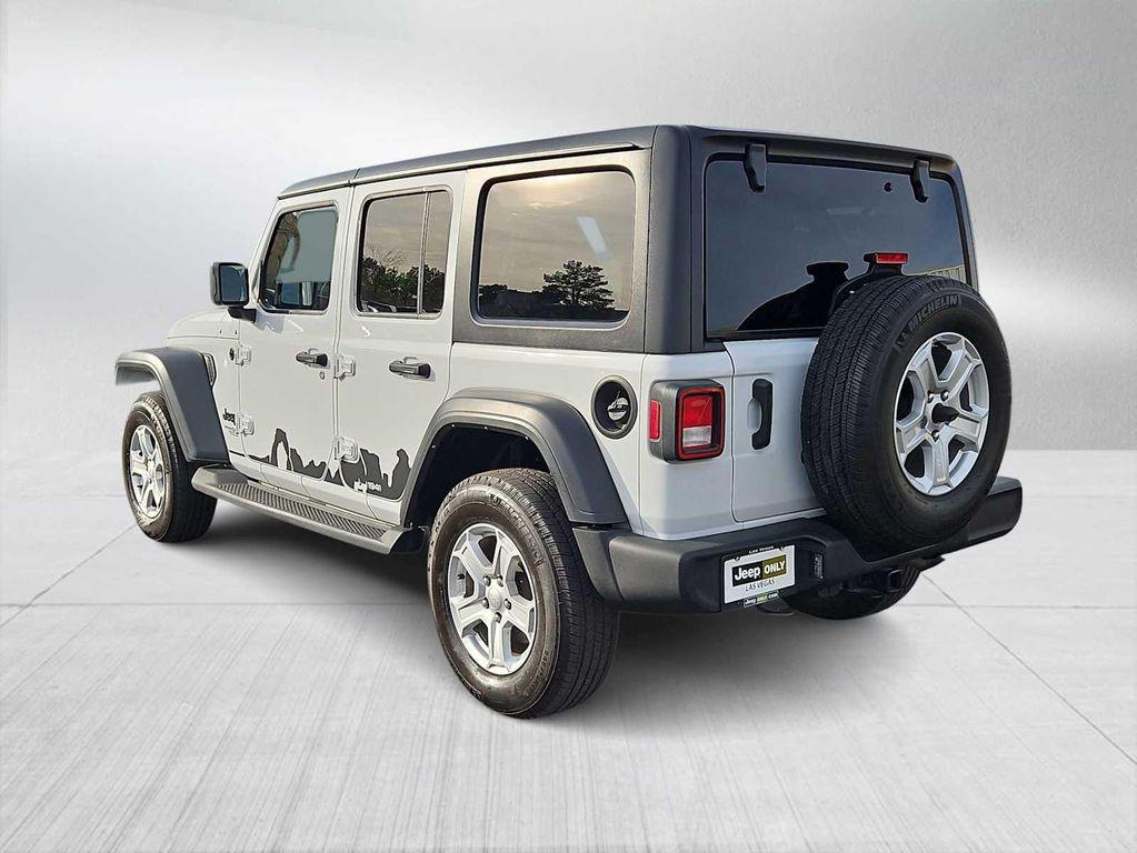 used 2021 Jeep Wrangler Unlimited car, priced at $27,000