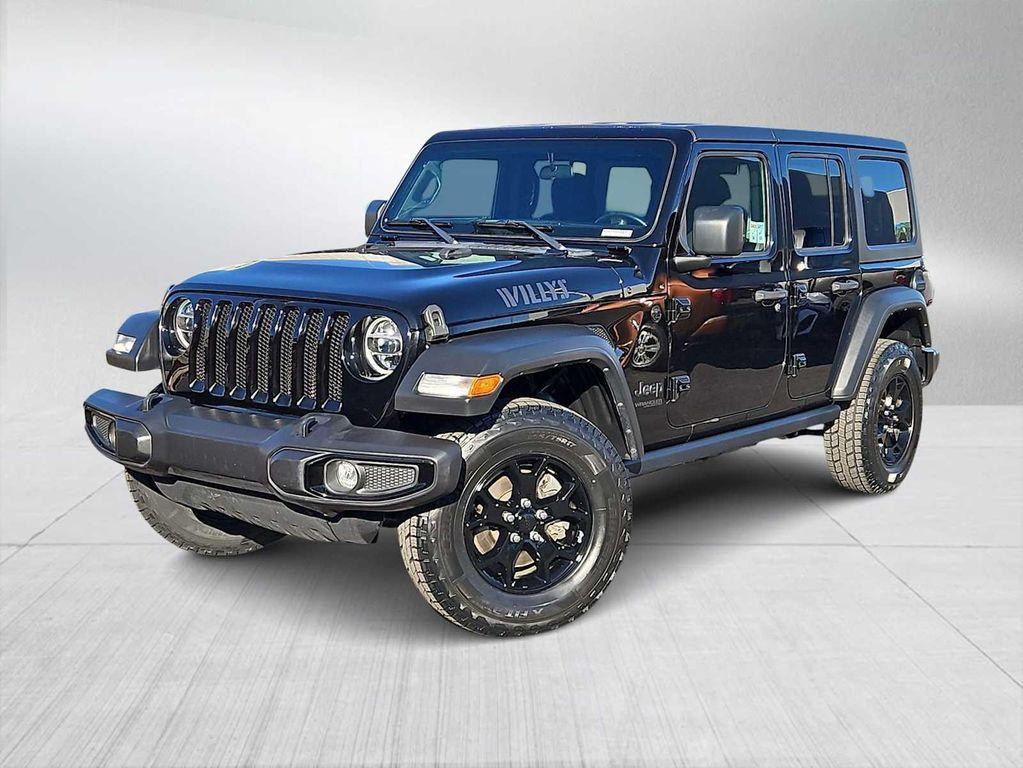 used 2021 Jeep Wrangler car, priced at $28,000