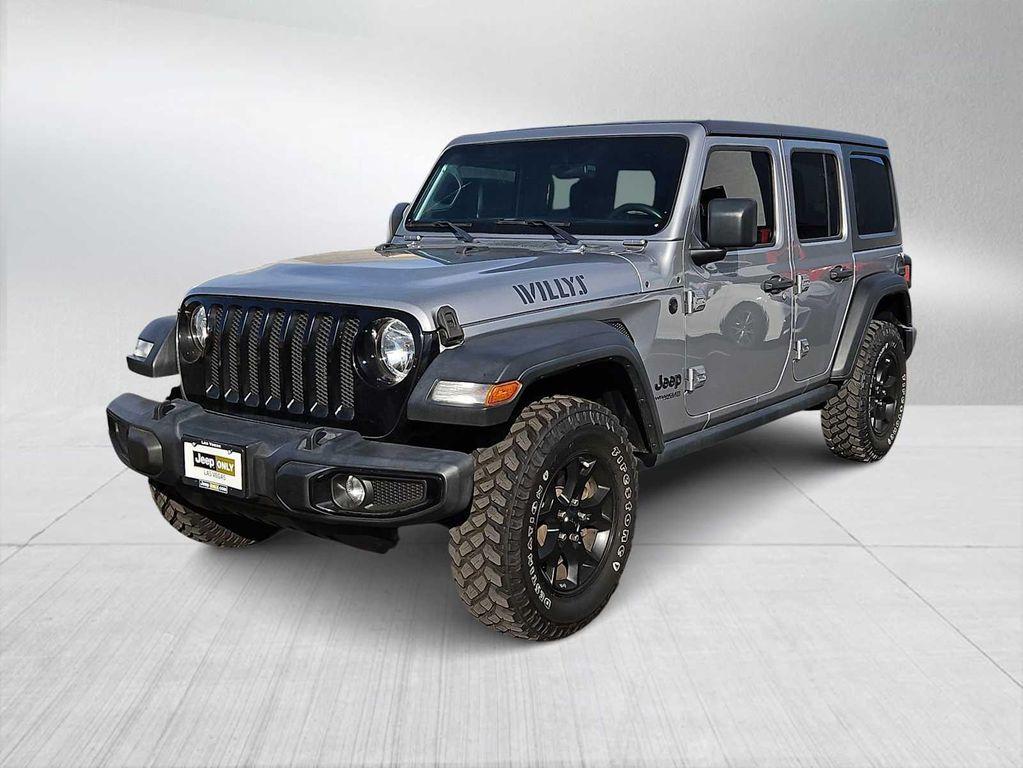 used 2021 Jeep Wrangler Unlimited car, priced at $26,500