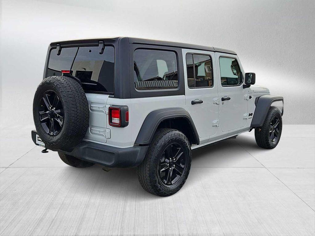 used 2021 Jeep Wrangler Unlimited car, priced at $27,000