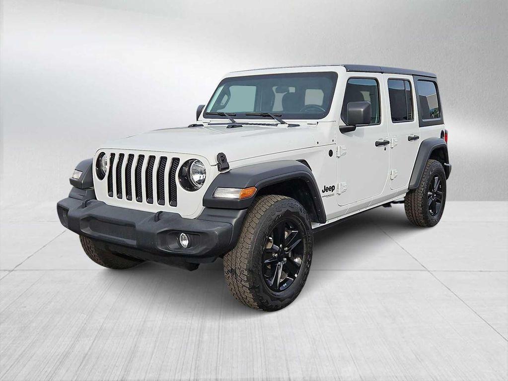 used 2021 Jeep Wrangler Unlimited car, priced at $27,000