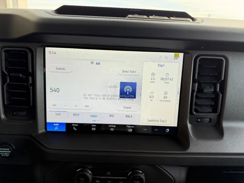 new 2025 Ford Bronco car, priced at $42,828