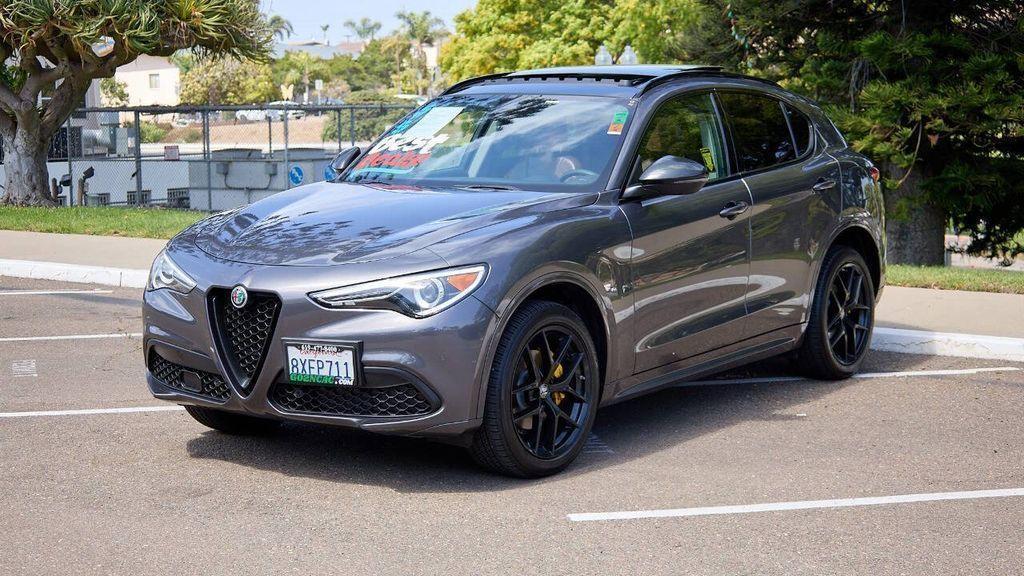 used 2021 Alfa Romeo Stelvio car, priced at $22,495
