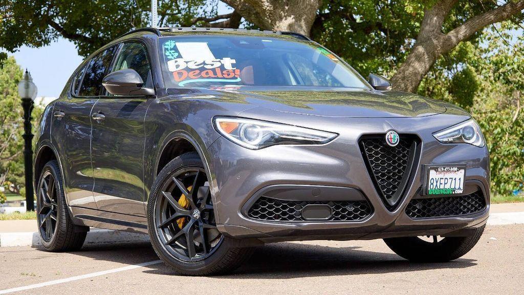 used 2021 Alfa Romeo Stelvio car, priced at $22,495