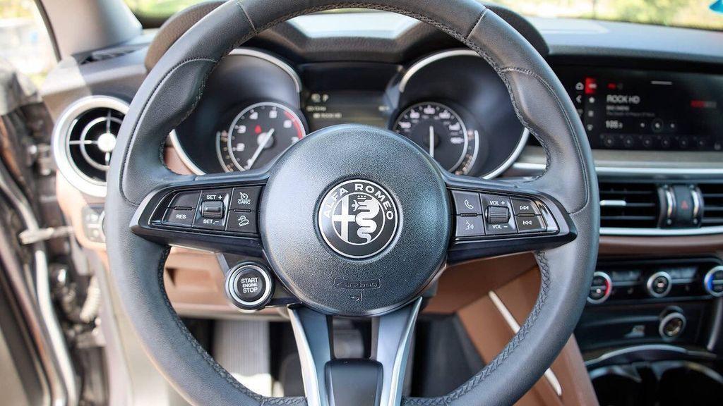 used 2021 Alfa Romeo Stelvio car, priced at $22,495